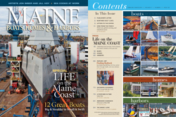 Maine Boats, Homes and Harbors Issue 128