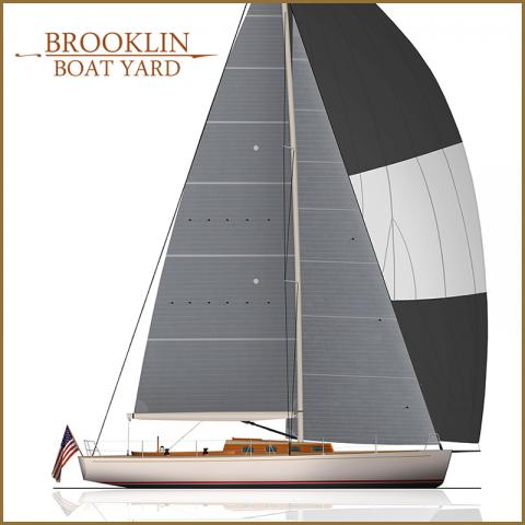 Brooklin Boat Yard starts work on Taylor 44